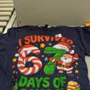 I Survived 67 Days of School Christmas Candy Cane Six Seven T-Shirt, M