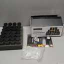 Glass Spice Jars with Label and Black Lids (24 x 4oz) Spice Containers with 240 Labels, Shaker Inserts, Steel Funnel, Empty Square Empty Square Seasoning Organizer