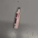 Ear and Nose Hair Trimmer Clipper - 2026 Professional Painless Eyebrow & Facial Hair Trimmer for Men Women, Battery-Operated Trimmer with IPX7 Waterproof, Dual Edge Blades for Easy Cleansing Rose Pink