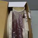 Purple Birthday Plates Decorations Party Supplies,168PCS Disposable Plates for 24 Guests - Purple Polka Dots Decorations for Birthday, Retirement, Wedding