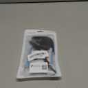 Phone Tether Lanyard Anti Theft Strap with Carabiner - Anti-Drop Outdoor Accessory for Skiing, Hiking, Cycling, Fishing & Climbing - Fit Most Cell Phones (Black+Black)