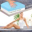 Memory Foam Camping Mattress pad,3 Inch Thick Floor Sleeping Mat Pad for Adults with Waterproof and Non-Slip Bottom, Portable Roll Up Mattress for Sleepover Guest,  Kid:62X26X3"