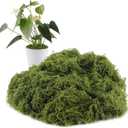 Yomirduy Artificial Moss for Crafts, 5.3OZ Fake Green Moss for Potted Plants, Faux Moss Decor for DIY Decorative, Walls,Table Centerpieces Decor Fairy Garden Model Making (150g)