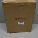 Leinuosen 10 Pack Photo Storage Box Set 5 Pcs 8 x10 and 5 Pcs 5 x7 Plastic Photo Organizer with Snap Tight Latch Large Picture Container for Postcard Scrapbook Paper Crafts Office Document Supplies