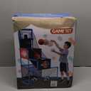 2 in 1 Basketball Arcade Game & Soccer Goal for Kids, Adjustable Kid Basketball Hoop with 6 Balls and Pump, Indoor Outdoor Games for Kid Toys for 3-12 Year Old Kids Birthday Gifts for Boys Girls