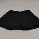Pleated Tennis Skirt with Pockets Golf Skorts for Woman Athletic Summer Skirts with Shorts Cross Waist (Large)