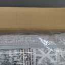 RESARE-Area Rug 8 x 10 Rug for Living Room-Machine Washable Rugs for Bedroom-Soft Vintage Grey Non Slip Carpet- Rug for Dining Room Office Under Bed or Table (8ft x 10ft)