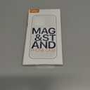 QTlier case for iPhone 14promax, 360 Rotatable Ring Stand, Raised Camera Frame, Shockproof with MagSafe Lilac