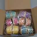 Remerry 12 Pcs Mini Easter Baskets Bulk with Handles, Colorful Small Woven Baskets for Easter Egg Hunt, Tiny Gift Basket for Party Favors, DIY Crafts, Spring Decor