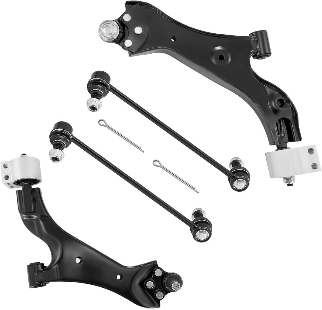BDFHYK Front Lower Control Arm 4pcs,with Ball Joint Compatible with 2010-2017 Chevrolet Equinox, 2010-2017 GMC Terrain K623582 K623583 K750188 K750189