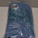 H.VERSAILTEX 100% Blackout Curtains for Bedroom Thermal Insulated Linen Textured Curtains Heat and Full Light Blocking Drapes Living Room Curtains 2 Panel Sets, Blue Sapphire, 52x45 Inch