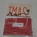 Merry Christmas Throw Pillow Cover, 12 x 20 Inch, Set Of 2