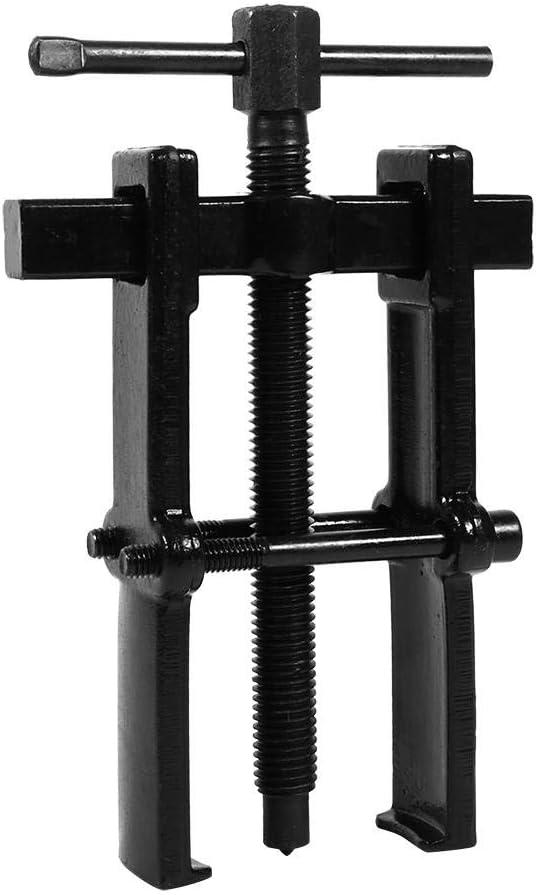 Two Jaw Bearing Gear Puller, Bearing Gear Puller Tool kit, Twin Legs Bearing Gear Puller Remover Hand Tool Removal Kit, for Automotive Flywheel, Motorcycle Wheel, Machine Bearing(6inch55 * 90)