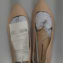 Amazon Essentials Women's Pointed-Toe Ballet Flats, Blush, 7.5