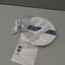 Combuh Battery Operated Shower Light Waterproof Inside, Rechargeable Motion Sensor Ceiling Lights Battery Powered with Remote, No Wiring Magnetic Cordless LED Overhead Lighting for Closet Hallway (1pack, 3CCT-Round)