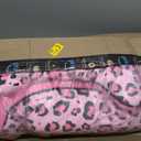 Rectangle Washable Dog Bed for Large, Medium & Small Dogs – Soft Calming Puppy Beds, Durable Warm Pet Sofa with Non-Slip Bottom for Indoor Use.Pink M Size (33.5"x33.5"x7.1")
