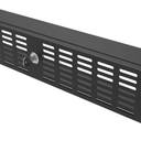 JINGCHENGMEI 2U Rack Mount Security Cover for 19-inch Server Rack & Network Cabinet- Hinged Locking Rack Panel Door for Access Control and Physical Security