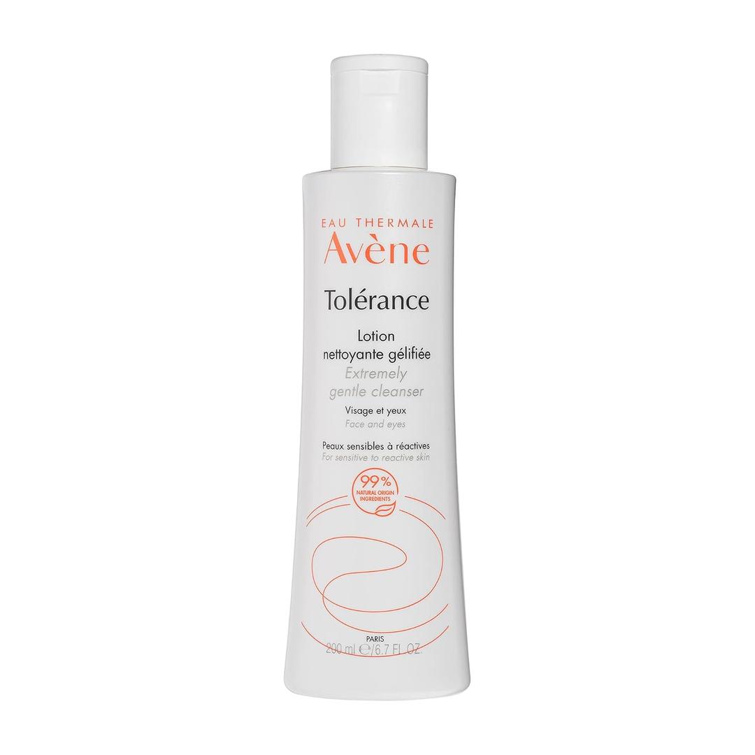 Avne Tolerance Extremely Gentle Cleanser Lotion for All Types of Hypersensitive Skin, Waterless Cleanser, 6.7 Fl Oz