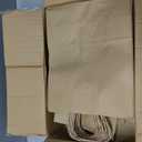 FACEBAG 90-Pack Brown Kraft Paper Bags with Handles Bulk, Assorted Sizes Gift BagsGroceryRetailPartyBirthdayShoppingBusinessGoodyCraftMerchandise Take Out Sacks