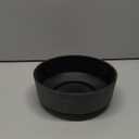 The HC Companies 8 Inch Round Plastic Succulent Capri Bowl 8"x8"x3" in Faux Concrete Color