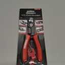 KAIWEETS Wire Cutters 6-Inch Flush Pliers with Supplementary Stripping, Cutting Pliers, Handy and Slim Diagonal Cutters, Sharp Snip