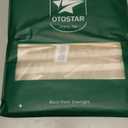 OTOSTAR Set of 4 Waterproof Throw Pillow Covers 12x20 Inch Farmhouse Geometric Square Pillow Cases for Couch Patio Furniture Balcony Garden Outdoor Decoration（Geometry70-Khaki）