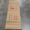 Koonmi Large Mirrors, 64"x21" Full Length Mirror with Stand, Full Body Mirror with Aluminum Alloy Frame, Hanging or Leaning Against Wall Floor Standing Mirrors for Bedroom Living Room, Black