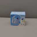 iClever Kids Bluetooth Headphones with LED Lights, 43H Playtime, Type-C Fast Charging, BTH18 Safe Volume 74/85dBA, Bluetooth5.3,Toddler Headphones Aux Cord for iPad/Tablet/Travel/School, Blue