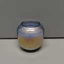 6OZ Iridescent Glass Candle Blue