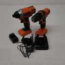 BLACK+DECKER 20V MAX Cordless Drill and Impact Driver, Power Tool Combo Kit with Battery and Charger (BD2KITCDDI)