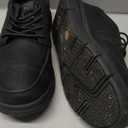 FitVille Wide Slip On Shoes for Men Lightweight Casual Dress Oxfords Shoes Business Walking Sneakers with Arch Support (Jet Black)