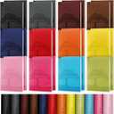 TaoBary 24 Pcs PU Leather Journals Notebook Bulk Colorful Tree Life Lined Journal Notebook Soft PU Leather Cover Ruled Writing Notebook for Writing Office School Home Business 128 Pages (A5) (multi)