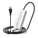 LED Driver 24V250W Waterproof Power Supply AC 90-130V to DC 24V10.4A Low-Voltage IP67 Transformer Suitable for Indoor Outdoor LED Strip Lights and Any 24V DC High-End Equipment