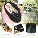 20 Ninja Tree Climbing Holds for Kids Climber, Adult Climbing Rocks with 6 Ratchet Straps for Outdoor Ninja Warrior Obstacle Course Training, 20 Pcs