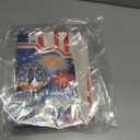 72x13 Inch 250th 4th of July Patriotic USA Stars Table Runner with 6Pcs Place Mats for Independence Day