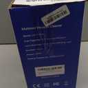 CFBF Mattress Vacuum Cleaner, Bed Vacuum Cleaner with 16Kpa Suction 253.7nm UV-C Light, Ultrasonic & High Heating, 500W Powerful Double-Cup Handheld Vacuums for Bed, Sofa, Couch, Crib, 16.4FT Corded (Blue & Gold)