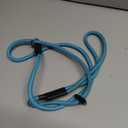 Slip Lead Dog Leash 5/16 Inch Nylon Rope No Pull Training Leash with Stopper, Slip Rope for Walking & Correction, 4FT/5FT/6FT Control Lead for Medium Large Dogs(Sky Blue, 4 FT)