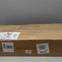 LitaEther Versatile 7 Tier Wall Shelf Unit,White Lack Wall Shelf,Display Floating Shelf with Round Edge