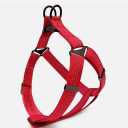 1PC Reflective No - Pull Dog Harness: Soft Adjustable Comfort for Outdoor Walking Training, Red, XL