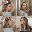 Kristin Ess Hair 2 Inch Titanium Curling Iron for Big Blowout Waves + Volume-2 Salon Professional Wide + Large Barrel Curling Iron - Auto Shut-Off - Smooth+Shiny Loose Waves for Medium to Thick Hair