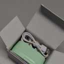 Mini Sticker Printer AHM2, Mini Thermal Printer with 3 Rolls Paper, Portable Bluetooth Inkless Printpods, Pocket Label Maker Suitable for Kids Creative DIY, Diaries, Photos, Study Notes-Green