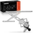 A-Premium Front Right Passenger Side Electric Power Window Regulator with 6-Pin Motor Compatible with Toyota Corolla 2009-2013, Matrix 2009-2014 & Scion xB 2008-2015, Built in Japan Only