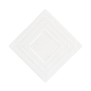 Square Salad Bowl Lids - Medium - Clear - Plastic - Count of 50 - For Food Storage & Container Covering