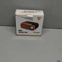 Mini Projector with WiFi and Bluetooth 4K Support, Native 1080P Portable Outdoor Smart Projector, Mirror Screen with Android/iOS/PC Compatible with PC/PS5/Phone/TV Stick (Yellow)