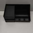 Novalunae Cologne Organizer for Men, Perfume Organizer, Bathroom Counter Organziers and Storage, Black Mens Cologne Organizer, Perfume Display Stand for Vanity, Cologne Shelf for Mens Dresser, Bedroom