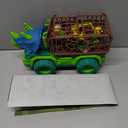TEMI Dinosaur Truck Toy for Kids 3-5 Years, Triceratops Transport Car Carrier with 8 Dino Figures, Activity Play Mat, Dino Eggs and Trees, Capture Jurassic Dinosaurs Play Set for Boys and Girls
