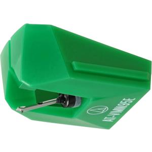 Audio-Technica AT-VMN95E Elliptical Replacement Turntable Stylus for AT-VM95 Series Cartridges, Compatible with AT-LP120X Series, AT-LP3XBT, AT-LPW40, AT-LPW50, AT-LP5X, AT-LP8X, Green Audio-Technica AT-VMN95E Elliptical Replacement Turntable Stylus for AT-VM95 Series Cartridges, Compatible with AT-LP120X Series, AT-LP3XBT, AT-LPW40, AT-LPW50, AT-LP5X, AT-LP8X, Green