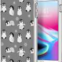 Generic iPhone 7/8/SE Slim Fit Penguin Grey TPU Case (Pattern-6)