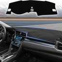 YYCKE Dash Cover Mat Custom Accessories Dashboard Pad Fit for 2022-2024 2025 2026 Honda Civic Accessories Dashboard Pad Carpet Protector