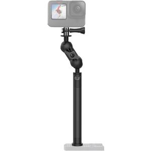 29" Adjustable Kayak Camera Mount with Infinitely Extendable Stand, Kayak Sports Camera Mounting Compatible with GoPro and 1/4" Threaded Cameras